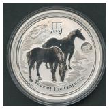 Australia 2014 $1 Year of Horse .999 Silver 1 ozt