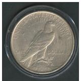 1924 (S?) Peace Silver Dollar