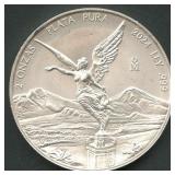 2024 Mexico Libertad .999 Silver 2 ozt