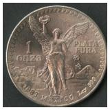 1983 Mexico Libertad .999 Silver 1 ozt