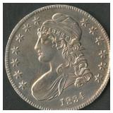 1834 Capped Bust Half Dollar