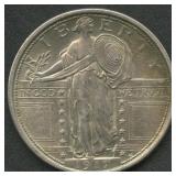 1917 Type 1 Standing Liberty Quarter