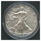 2018-W ASE Silver Eagle UNC in OGP
