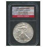 2020-W ASE Silver Eagle Genuine Burnished