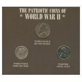 The Patriotic Coins of World War II Display Card