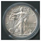 2018-W ASE Silver Eagle UNC in OGP