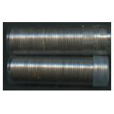 2- Rolls of Mixed 1943 Lincoln Head Steel Cents