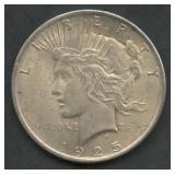1925 Peace Silver Dollar