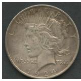 1924 Peace Silver Dollar