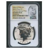 2023-S Peace Silver Dollar NGC Reverse PF69