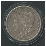 1881-S Morgan Silver Dollar