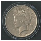 1923 Peace Silver Dollar