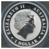 2015-P AUST $1 Wedge-Tailed Eagle PCGS MS 70