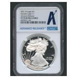 2021-W Ty1 ASE Silver Eagle NGC PF70 Ultra Cam