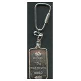 Suisse.999 Silver Bar 15g Chain
