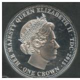 2015 UK Liberty and Britannia .999 Silver Crown