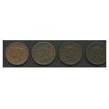 4- Mixed Braided Hair Large Cents