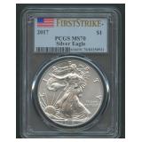 2017 ASE Silver Eagle PCGS MS 70