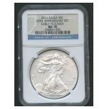 2011 ASE Silver Eagle NGC MS 70