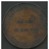 Klu Klux Klan Bronze Medal:  Bristol, Tenn.