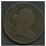 1808 Draped Bust Half Cent
