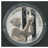 2011-P September 11 National Medal Proof OGP