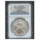 2011-W ASE Silver Eagle NGC MS 70