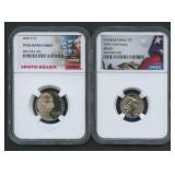 2007-S Jefferson Nickel 2026 Dime Graded