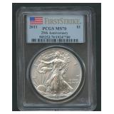 2011 ASE Silver Eagle PCGS MS 70