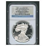 2011-W ASE Silver Eagle NGC PF 70 Ultra Cameo