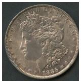 1886 Morgan Silver Dollar