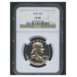1958 Franklin Half Dollar NGC PF 68