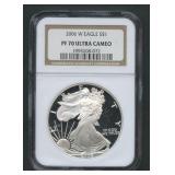 2006-W ASE Silver Eagle NGC PF70 Ultra Cameo