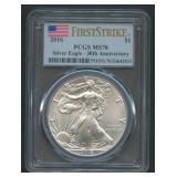 2016 ASE Silver Eagle PCGS MS 70