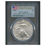 2016 ASE Silver Eagle PCGS MS 70