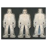 (15g TW) 3- Frankenstein.999 Silver 5g Bars