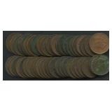 Roll of Mixed 1900's Indian Head Cents