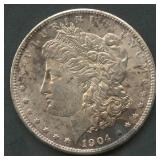1904-O Morgan Silver Dollar