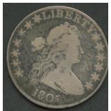 1805 Draped Bust Half Dollar