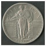 1917 Type I Standing Liberty Quarter