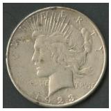 1923-S Peace Silver Dollar
