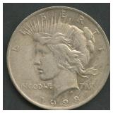 1923 Peace Silver Dollar