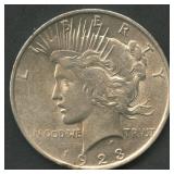 1923 Peace Silver Dollar
