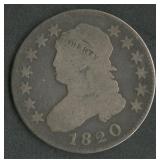 1820 Capped Bust Quarter