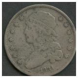 1831 Capped Bust Quarter
