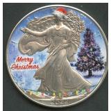 2022 ASE Colorized Silver Eagle 1 ozt
