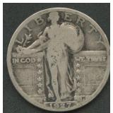 1927-S Standing Liberty Quarter