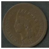 1877 Indian Head Cent * KEY DATE*
