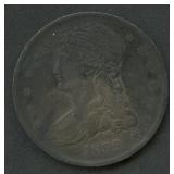 1838 Capped Bust Half Dollar