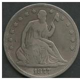 1877-CC Seated Liberty Half Dollar